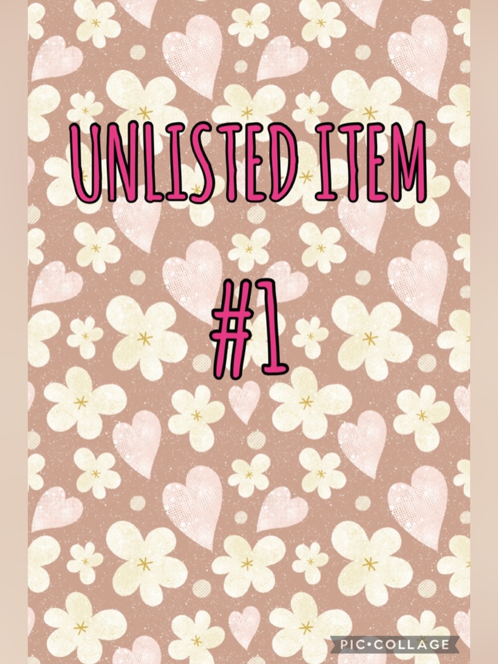 Unlisted Item